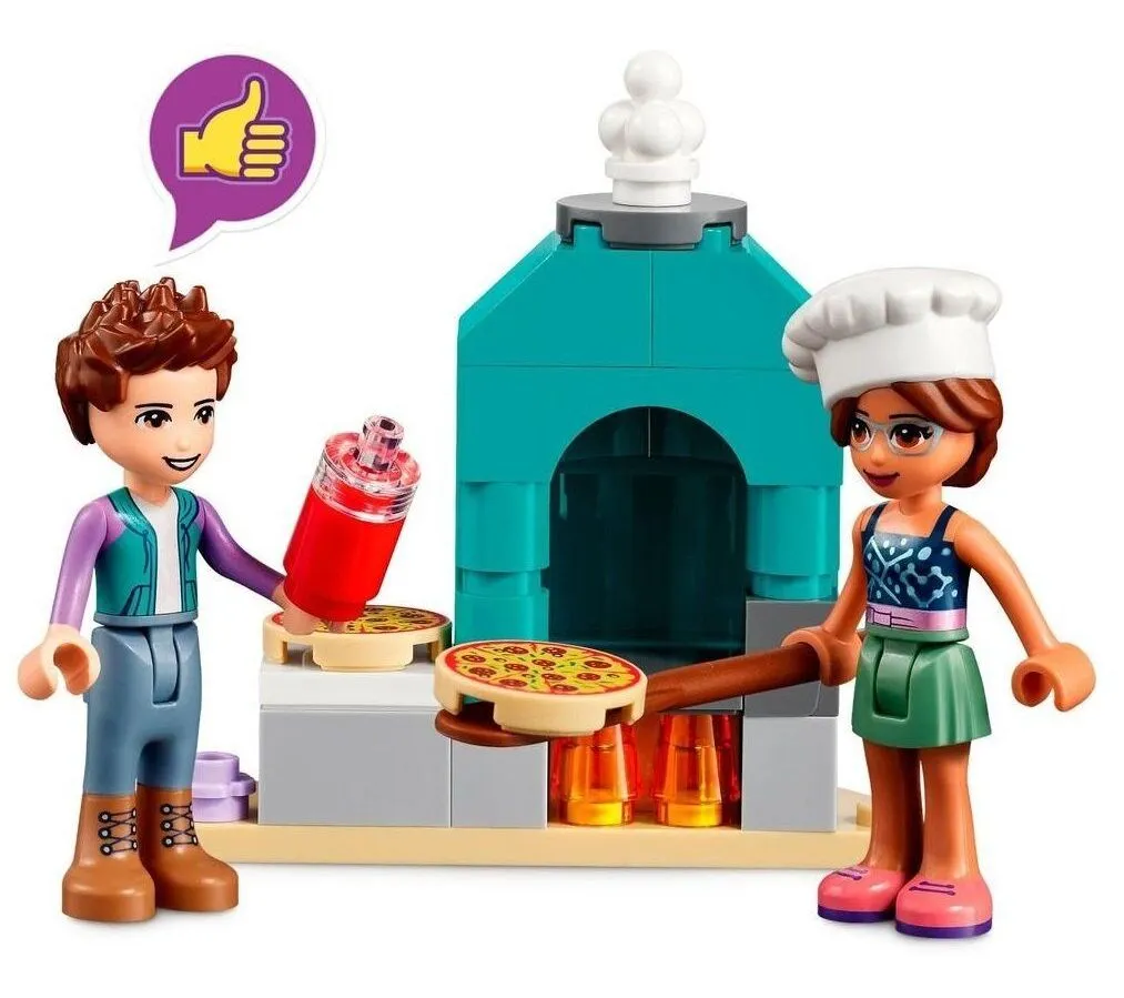 Конструктор LEGO Friends "Пиццерия Хартлейк Сити" 41705 - фото 8