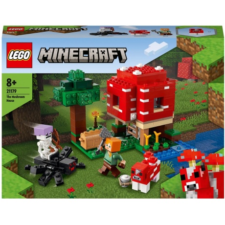 Конструктор LEGO Minecraft &quot;Грибной дом&quot; 21179 - фото 2