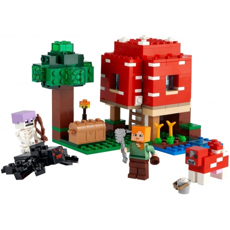Конструктор LEGO Minecraft &quot;Грибной дом&quot; 21179 - фото 4