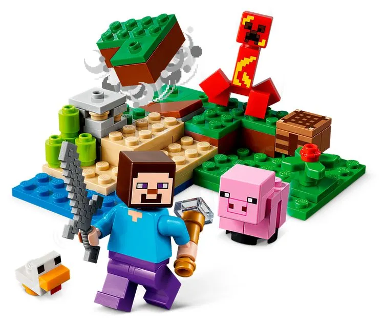 Конструктор LEGO Minecraft "Засада Крипера" 21177 - фото 2