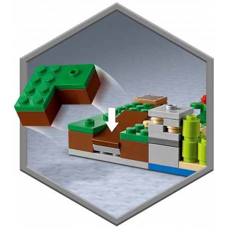Конструктор LEGO Minecraft &quot;Засада Крипера&quot; 21177 - фото 6
