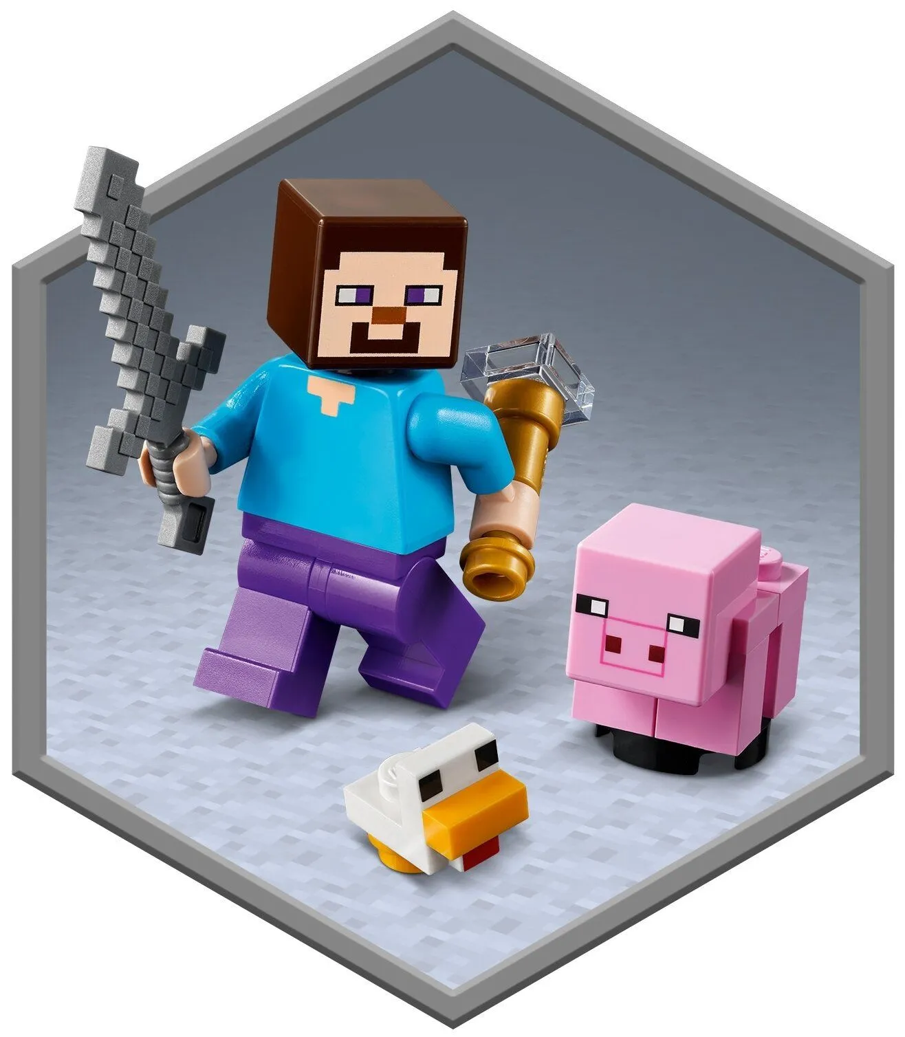 Конструктор LEGO Minecraft "Засада Крипера" 21177 - фото 7