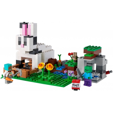 Конструктор LEGO Minecraft &quot;Кроличье ранчо&quot; 21181 - фото 2