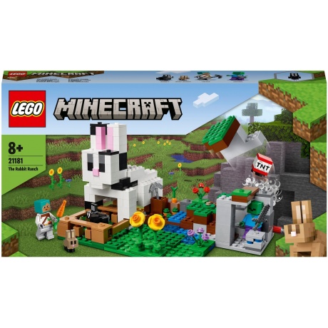 Конструктор LEGO Minecraft &quot;Кроличье ранчо&quot; 21181 - фото 3