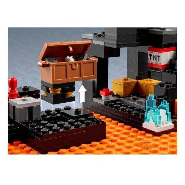 Конструктор LEGO Minecraft "Нижний бастион" 21185 - фото 6