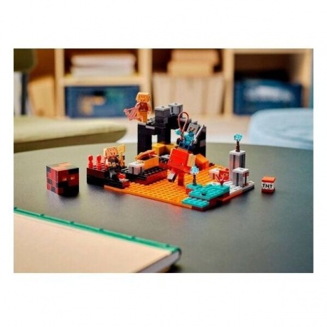 Конструктор LEGO Minecraft "Нижний бастион" 21185 - фото 7