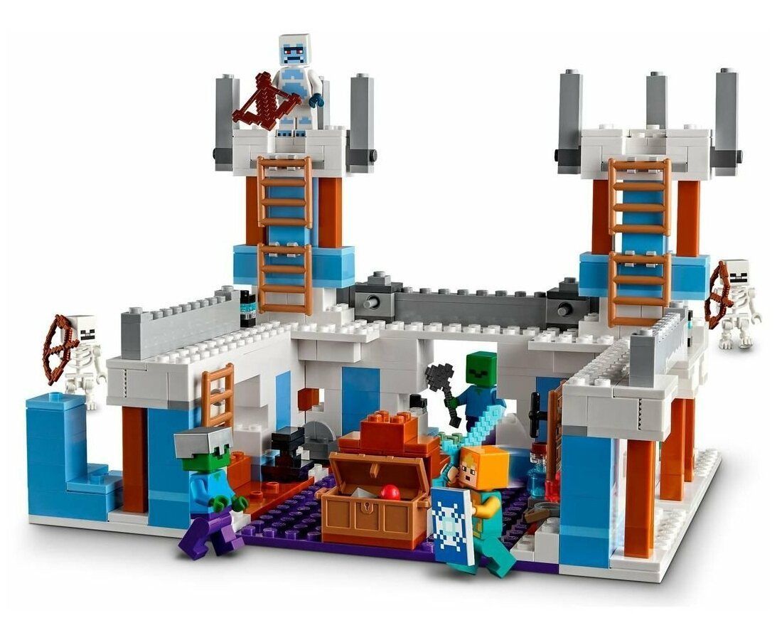 Конструктор LEGO Minecraft Ледяной замок 21186 - фото 4