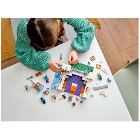 Конструктор LEGO Minecraft Ледяной замок 21186 - фото 8