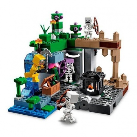 Конструктор LEGO Minecraft Подземелье скелетов 21189 - фото 4