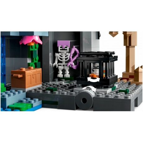 Конструктор LEGO Minecraft Подземелье скелетов 21189 - фото 7