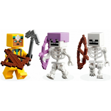 Конструктор LEGO Minecraft Подземелье скелетов 21189 - фото 8