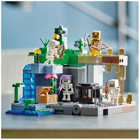 Конструктор LEGO Minecraft Подземелье скелетов 21189 - фото 6