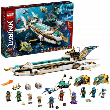 Конструктор LEGO Ninjago &quot;Подводный «Дар Судьбы»&quot; 71756 - фото 6