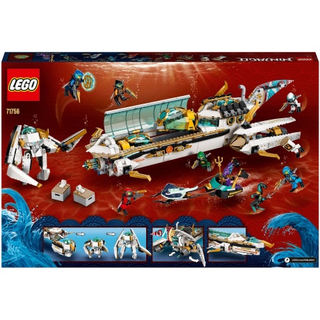 Конструктор LEGO Ninjago &quot;Подводный «Дар Судьбы»&quot; 71756 - фото 2