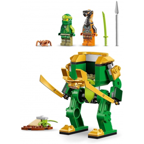Конструктор LEGO Ninjago &quot;Робот-ниндзя Ллойда&quot; 71757 - фото 5