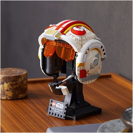 Конструктор LEGO Star Wars &quot;Шлем Люка Скайуокера (Красный-5)&quot; 75327 - фото 5