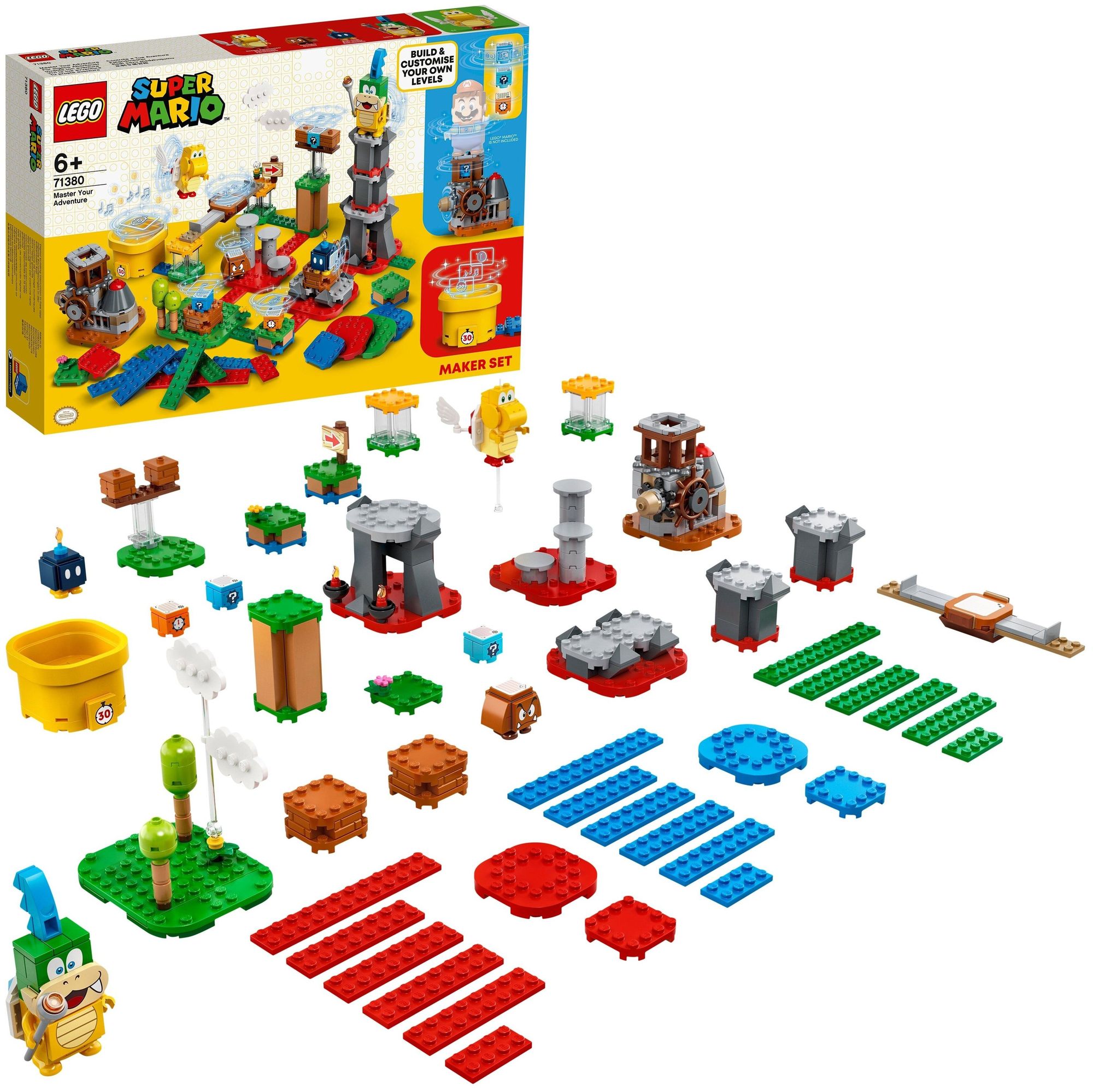 Конструктор LEGO Super Mario Твои уровни! Твои Приключения! 71380
