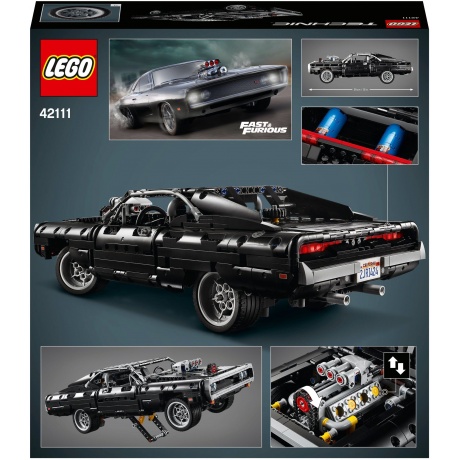 Конструктор LEGO Technic &quot;Dodge Charger Доминика Торетто&quot; 42111 - фото 3