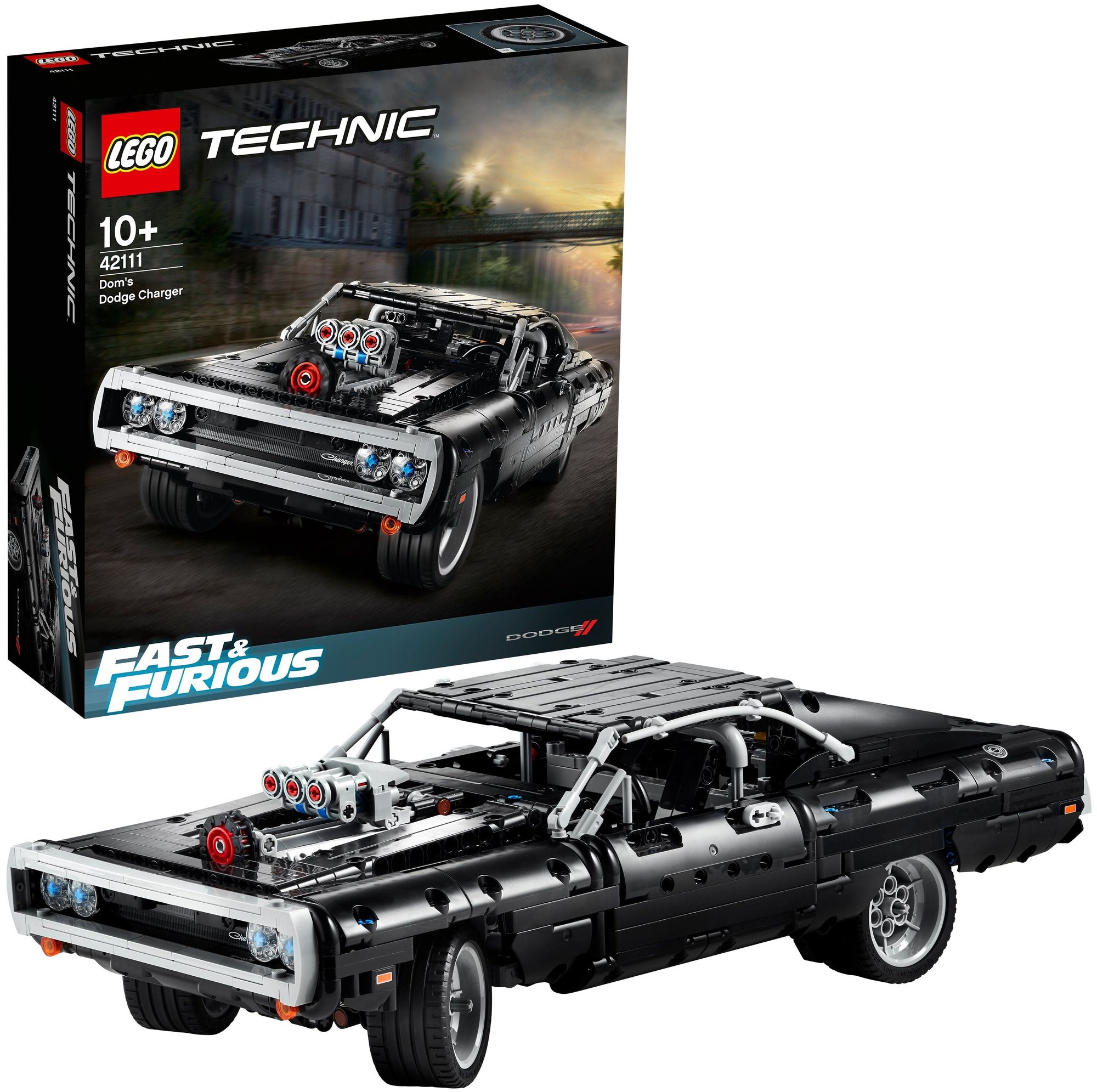 Конструктор LEGO Technic Dodge Charger Доминика Торетто 42111