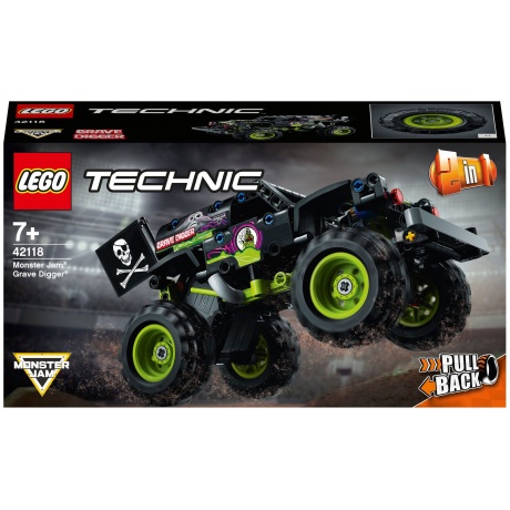Конструктор LEGO Technic "Monster Jam Grave Digger" 42118 - фото 1