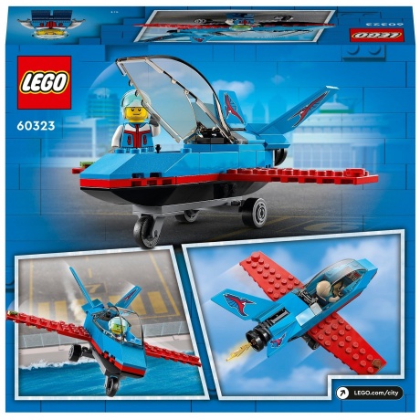 Конструктор Lego City Трюковый самолет (60323) - фото 1