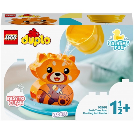 Конструктор Lego Duplo Приключения в ванной: Красная панда на плоту (10964) - фото 1