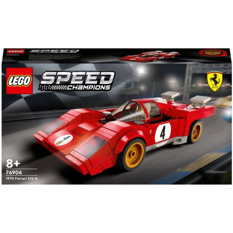 Конструктор Lego Speed Champions 1970 Ferrari 512 M (76906) - фото 2