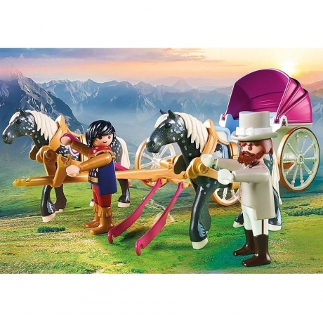 Playmobil  70449 Horse-Drawn Carriage (Конный экипаж королевской пары) - фото 5