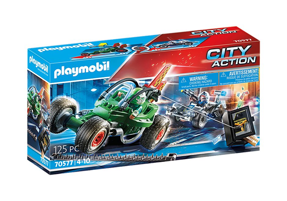 Playmobil  70577 Police Go-Kart Escape (Полицейский картинг-побег)