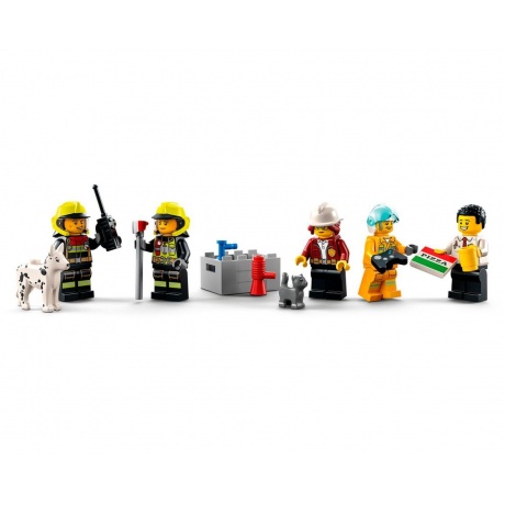 Конструктор LEGO 60320 City Fire Station (Пожарная станция) - фото 3