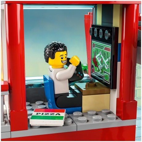 Конструктор LEGO 60320 City Fire Station (Пожарная станция) - фото 7