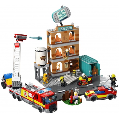 Конструктор LEGO 60321 City Fire Brigade (Пожарная команда) - фото 5