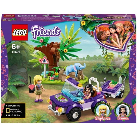 Конструктор LEGO 41421 Friends Baby Elephant Jungle Rescue - фото 1