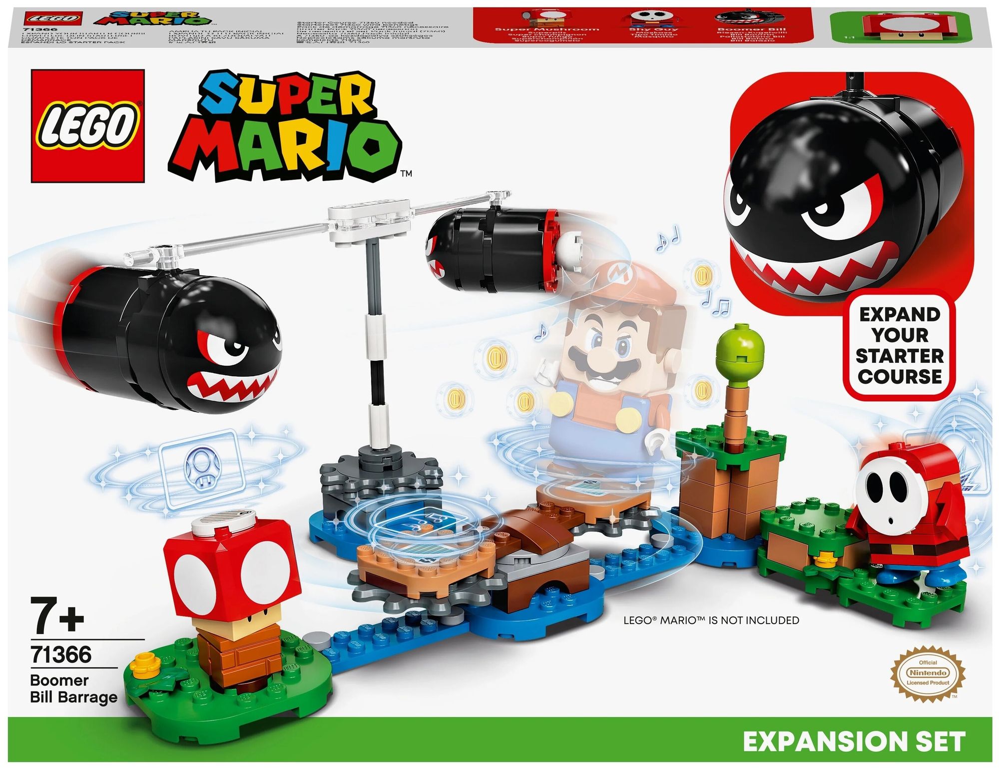 Конструктор LEGO 71366 Super Mario Boomer Bill Barrage Expansion Set –  купить в Москве | интернет-магазин KotoFoto.ru