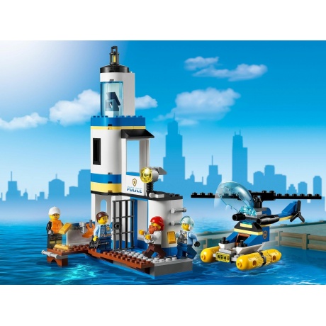 Конструктор LEGO 60308 City Seaside Police and Fire Mission - фото 21
