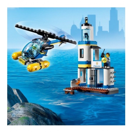 Конструктор LEGO 60308 City Seaside Police and Fire Mission - фото 27