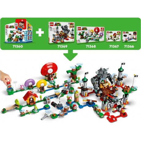 Конструктор LEGO 71368: Toads Treasure Hunt - фото 18