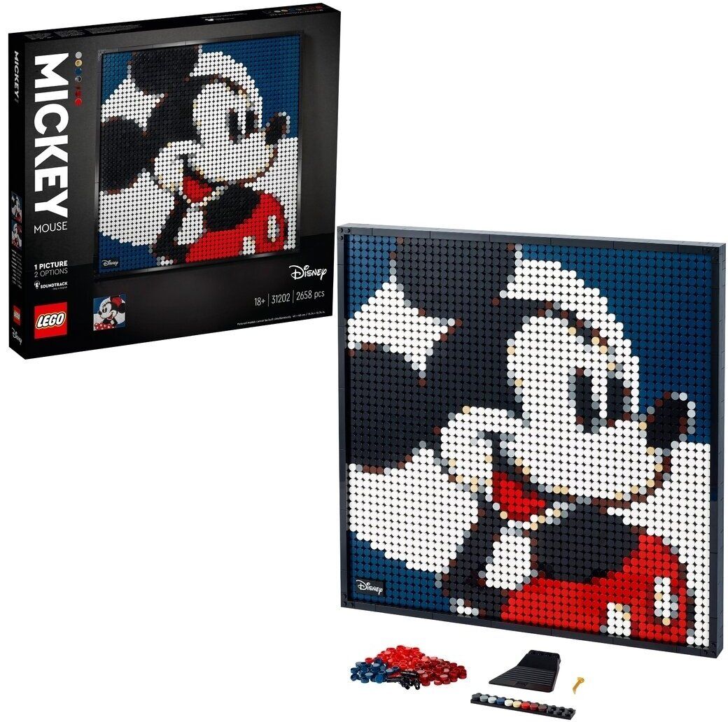 Конструктор Lego 31202 Disneys Mickey Mouse конструктор lego brickheadz spring festival mickey mouse 40673 120 деталей
