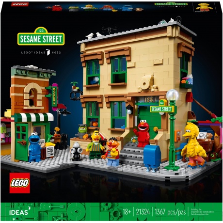 Конструктор Lego 21324 123 Sesame Street - фото 1