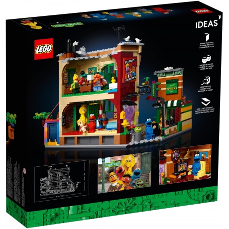 Конструктор Lego 21324 123 Sesame Street - фото 2