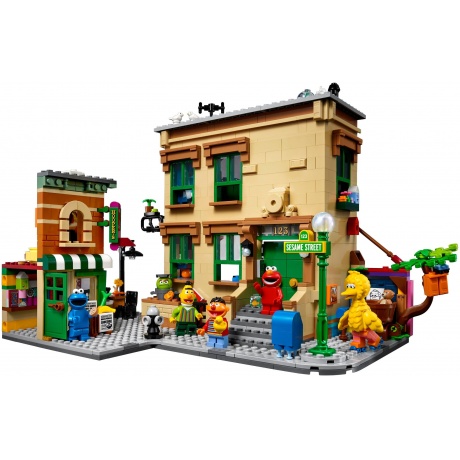 Конструктор Lego 21324 123 Sesame Street - фото 3