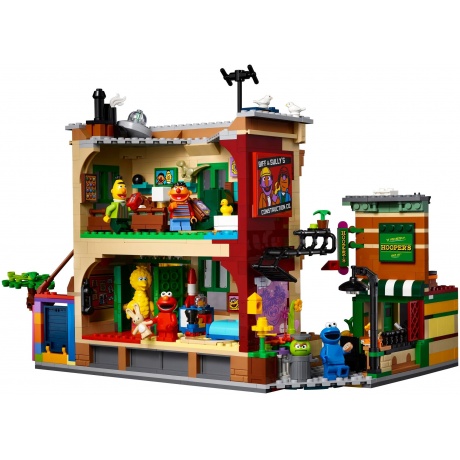 Конструктор Lego 21324 123 Sesame Street - фото 4