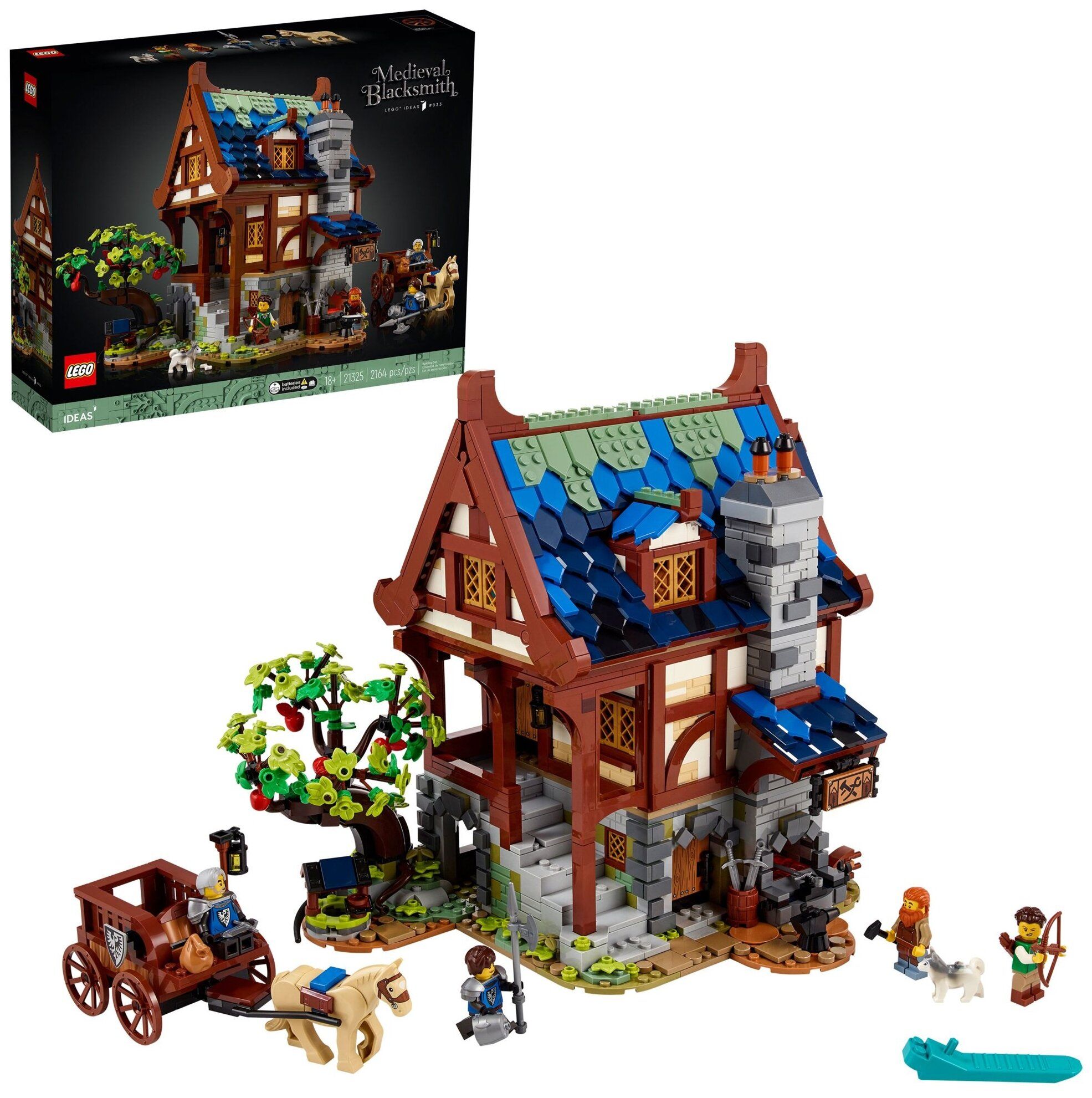 

Конструктор LEGO 21325 Ideas Medieval Blacksmith