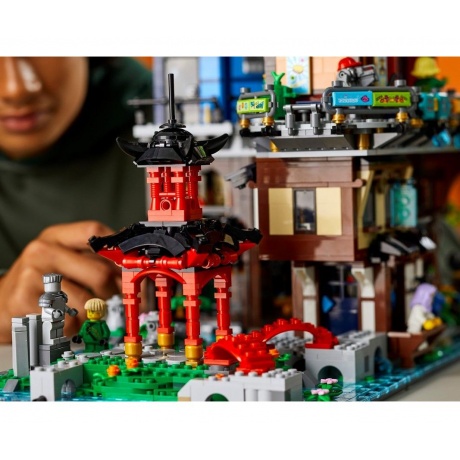 Конструктор Lego 71741 Ninjago City Gardens - фото 18