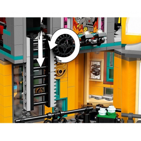 Конструктор Lego 71741 Ninjago City Gardens - фото 9