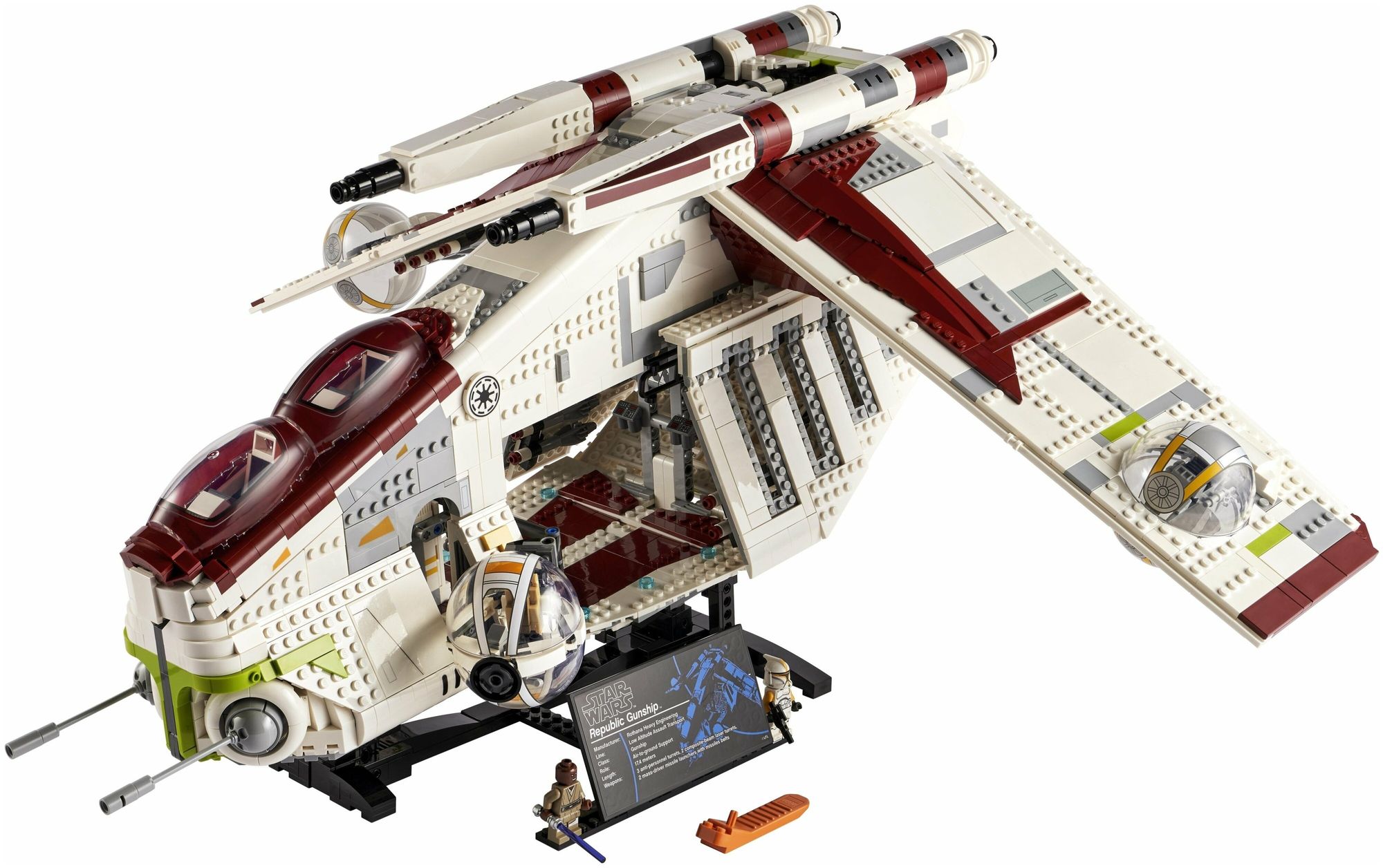Конструктор LEGO 75309 Star Wars Republic Gunship - фото 15