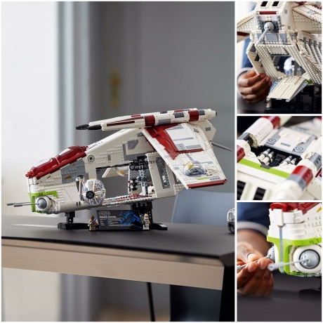 Конструктор LEGO 75309 Star Wars Republic Gunship - фото 18