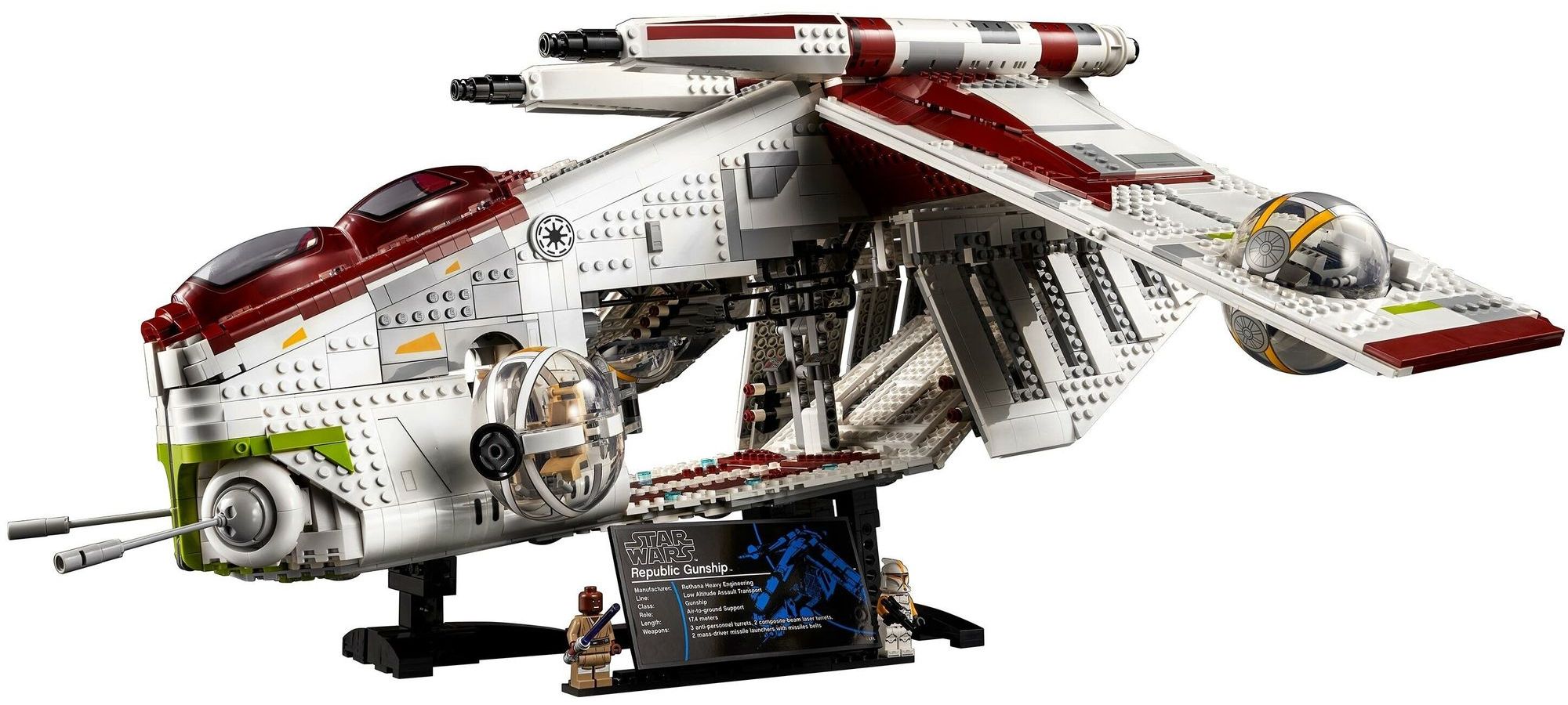 Конструктор LEGO 75309 Star Wars Republic Gunship - фото 23