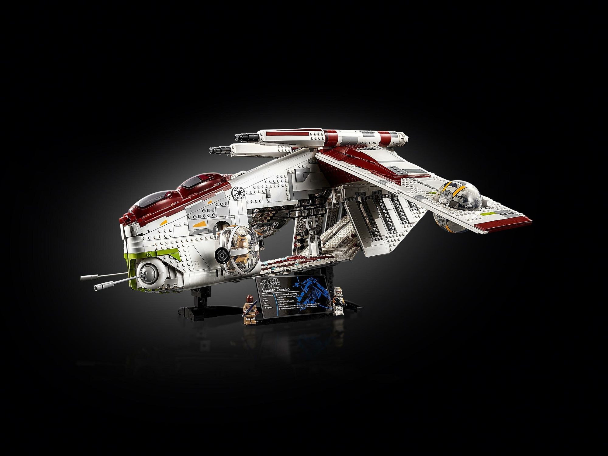 Конструктор LEGO 75309 Star Wars Republic Gunship - фото 27