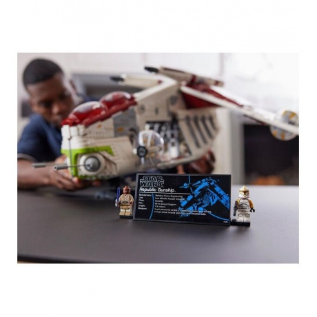 Конструктор LEGO 75309 Star Wars Republic Gunship - фото 8